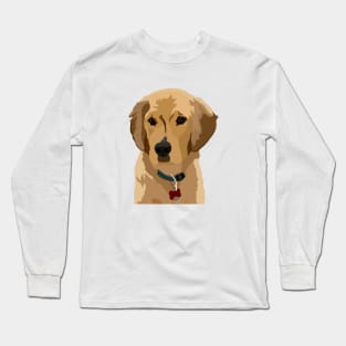 Beau the Golden Retriever Long Sleeve T-Shirt